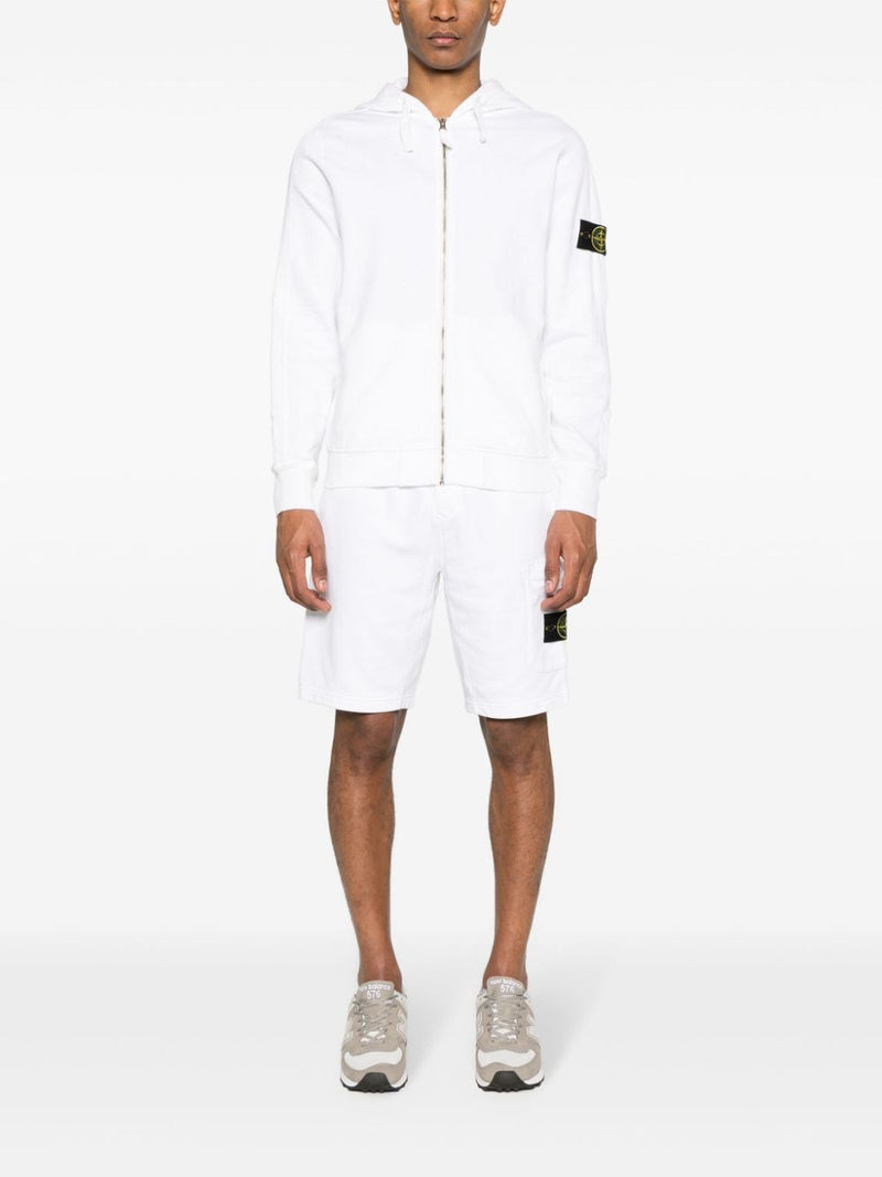 Short met Compass-motief wit