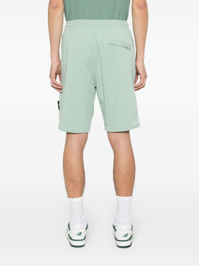 Short met Compass-motief lichtgroen