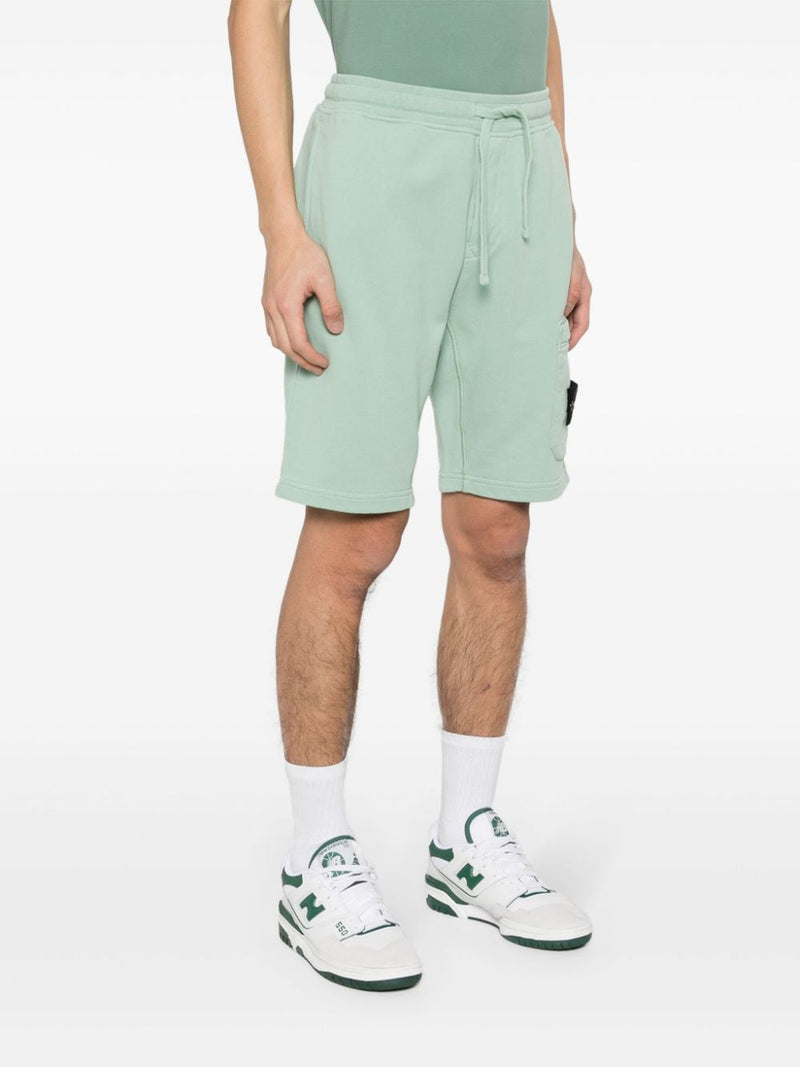 Short met Compass-motief lichtgroen