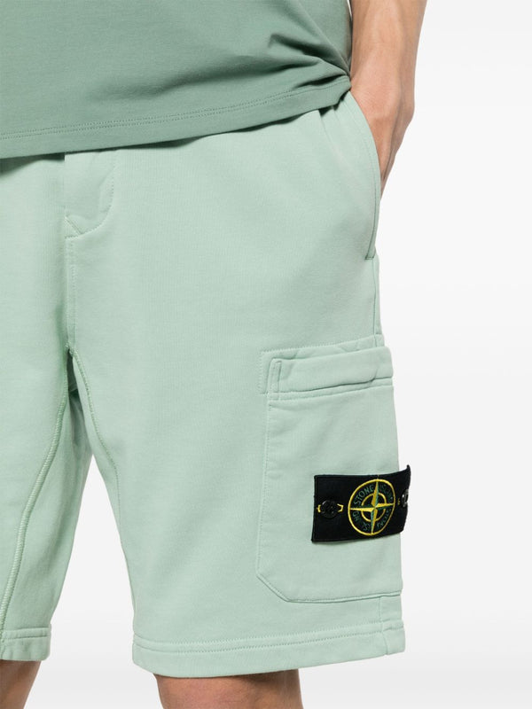Short met Compass-motief lichtgroen