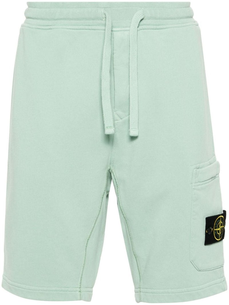 Short met Compass-motief lichtgroen