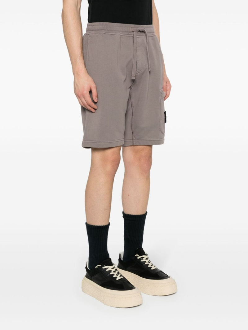 Compass patroon short bruin