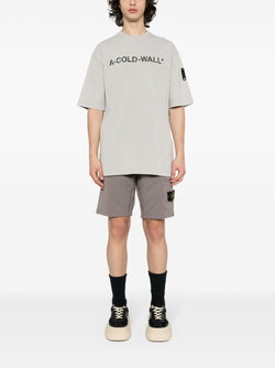 Compass patroon short bruin