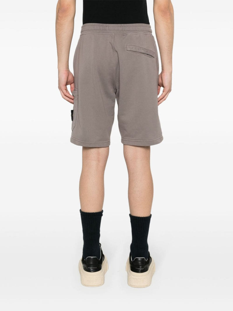 Compass patroon short bruin