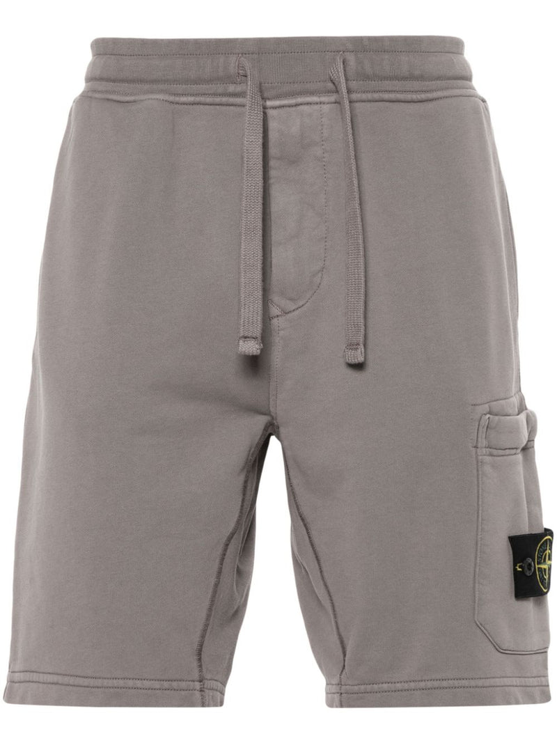 Compass patroon short bruin